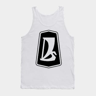 Lada Logo 1970s without lettering (black) Tank Top